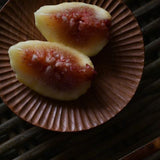 Wood dessert plate (Cherry wood)