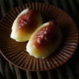 Wood dessert plate (Cherry wood)