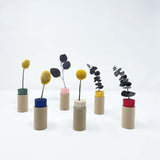 Cylindrical Dried Flower Paper Vase (Small)