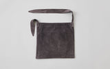 Washable Leather Tie Bag