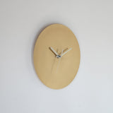 Minimal wall Clock / brass
