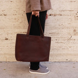 Bob Leather Tote Bag