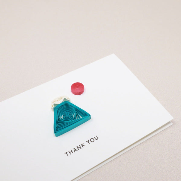 Message Card - Thank You (Mount Fuj)
