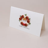 Message Card - Christmas (Brown)