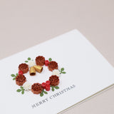 Message Card - Christmas (Brown)