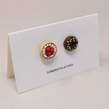 Message Card - Congratulations (Tart & Donut Brown)