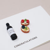 Message Card - Congratulations (Wine)