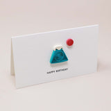 Message Card - Happy Birthday (Mount Fuji)