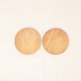 Wood dessert plate (Cherry wood)