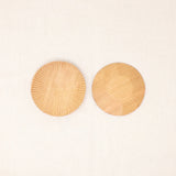 Wood dessert plate (Cherry wood)