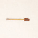 Bamboo dessert fork
