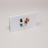 Message Card - Thank You (Wine)