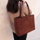 Bob Leather Tote Bag