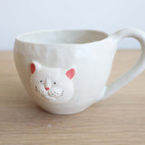 Animal Mug - White Cat