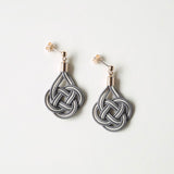 Mizuhiki / awaji earrings