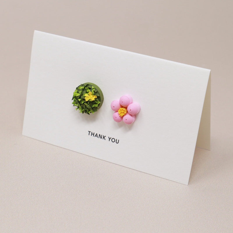 Message Card - Thank You (Matcha Wagashi)