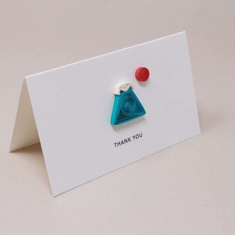 Message Card - Thank You (Mount Fuj)