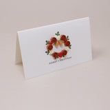Message Card - Christmas (Brown)