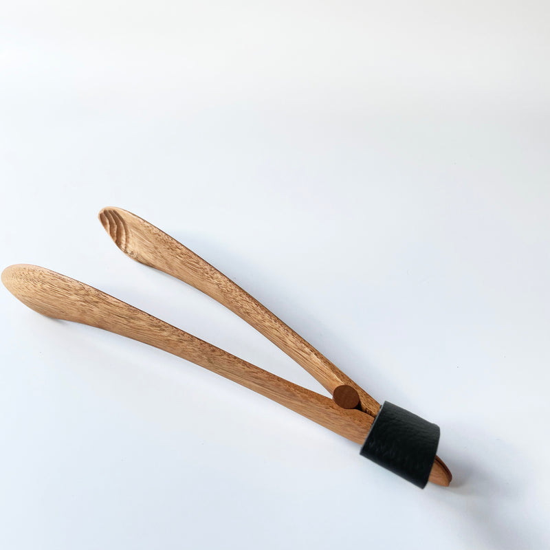 Wooden Cooking Tongs