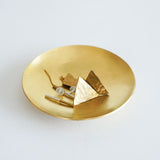 <utsuwa-SS>Brass Minimal Plate
