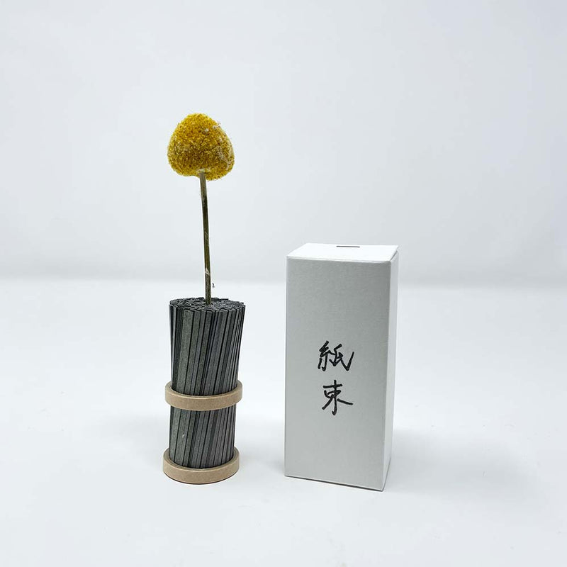 Ringed Dried Flower Paper Vase